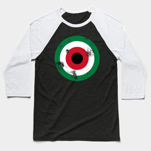 Kuwaiti Air Force Roundel Baseball T-Shirt by Historia